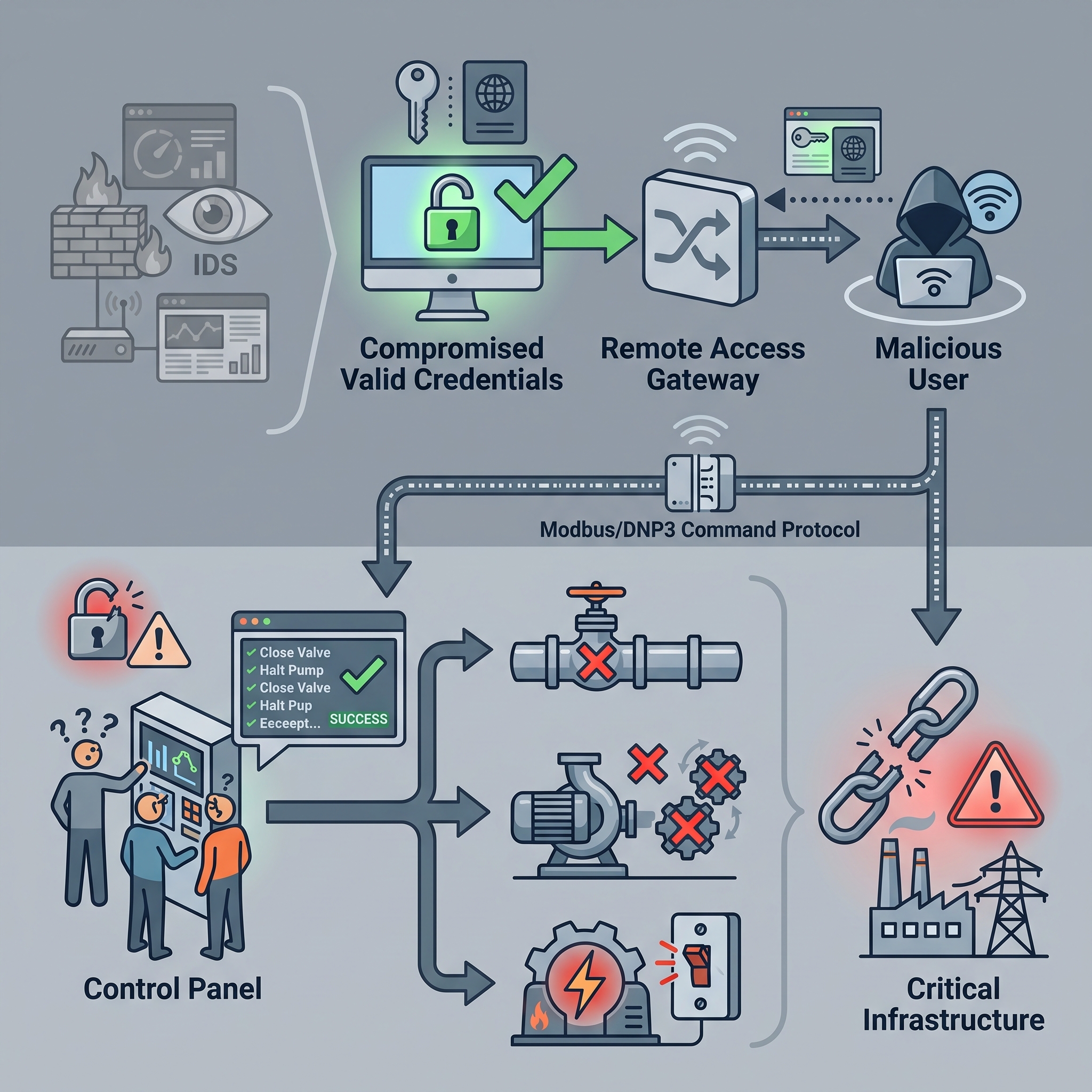 2. Compromised credentials destroy perimeter security