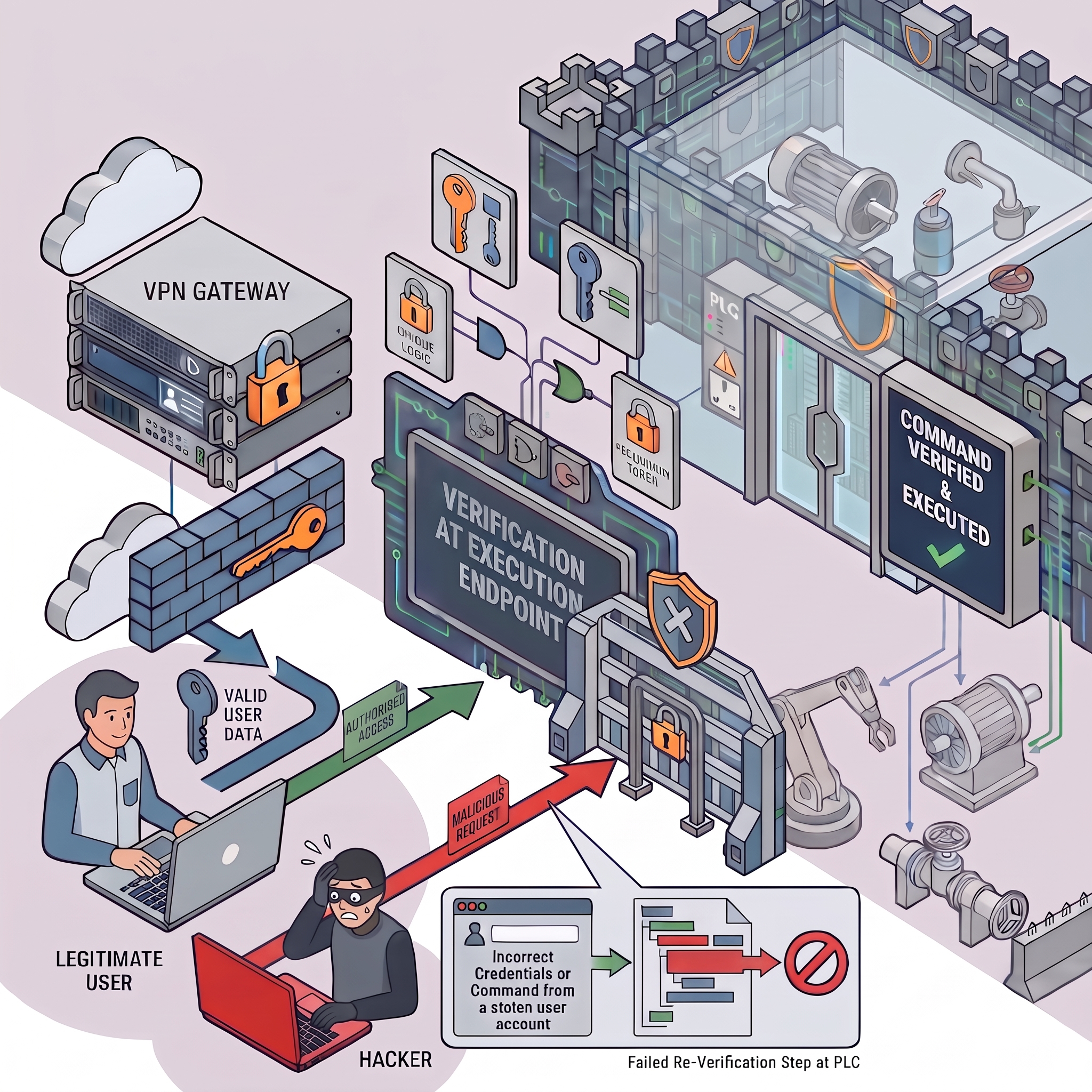 3. Zero trust requires separating access from execution