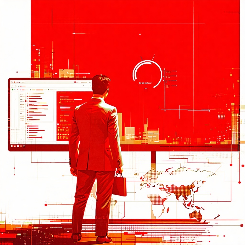 Data Breach at a Leading Asian Fintech Company with some red colors