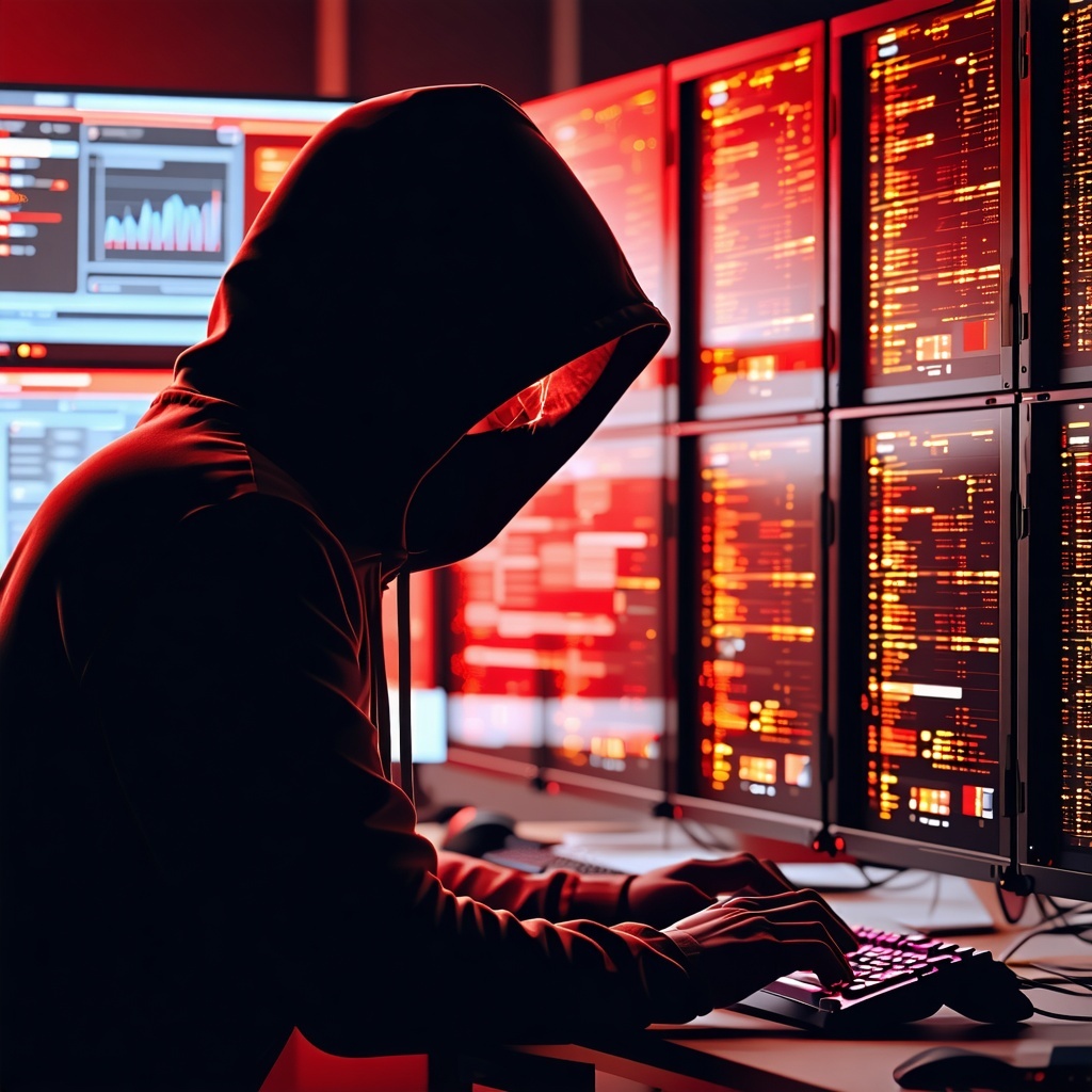 Data Theft Incident at a Global IT Provider with a bit red and natural colors Data Theft Incident at a Global IT Provider with a bit red and natural colors