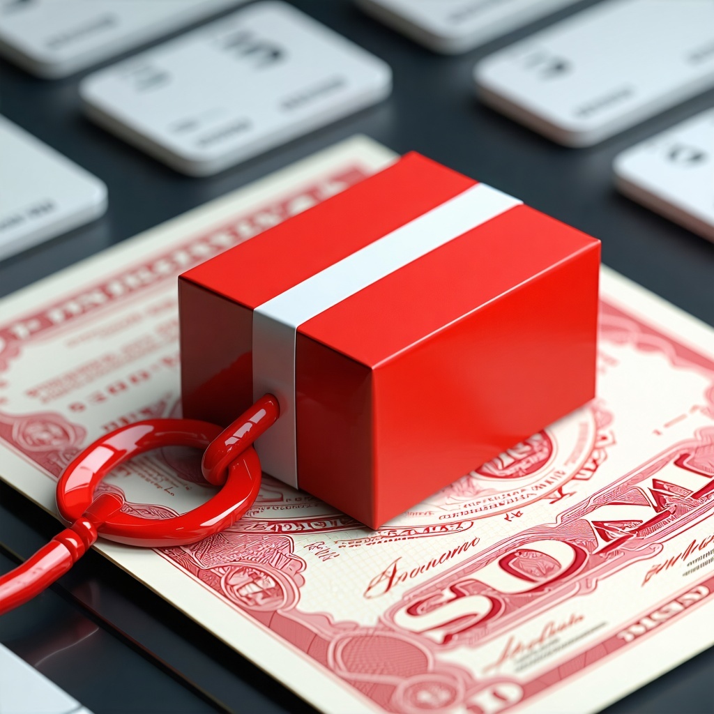 Phishing Scam Exploited Parcel Tracking System with some red colors