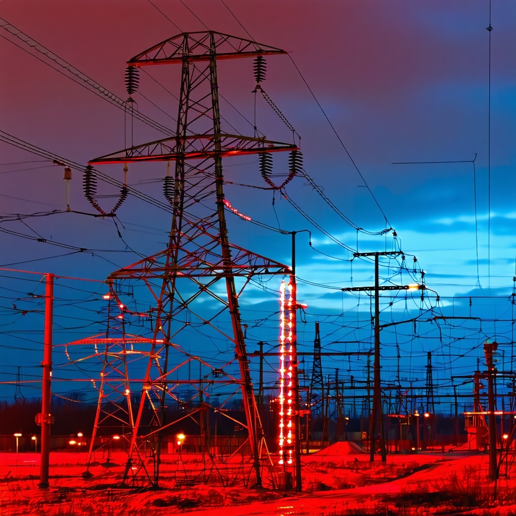 Ukraine power grid is under attack by hackers with red colors