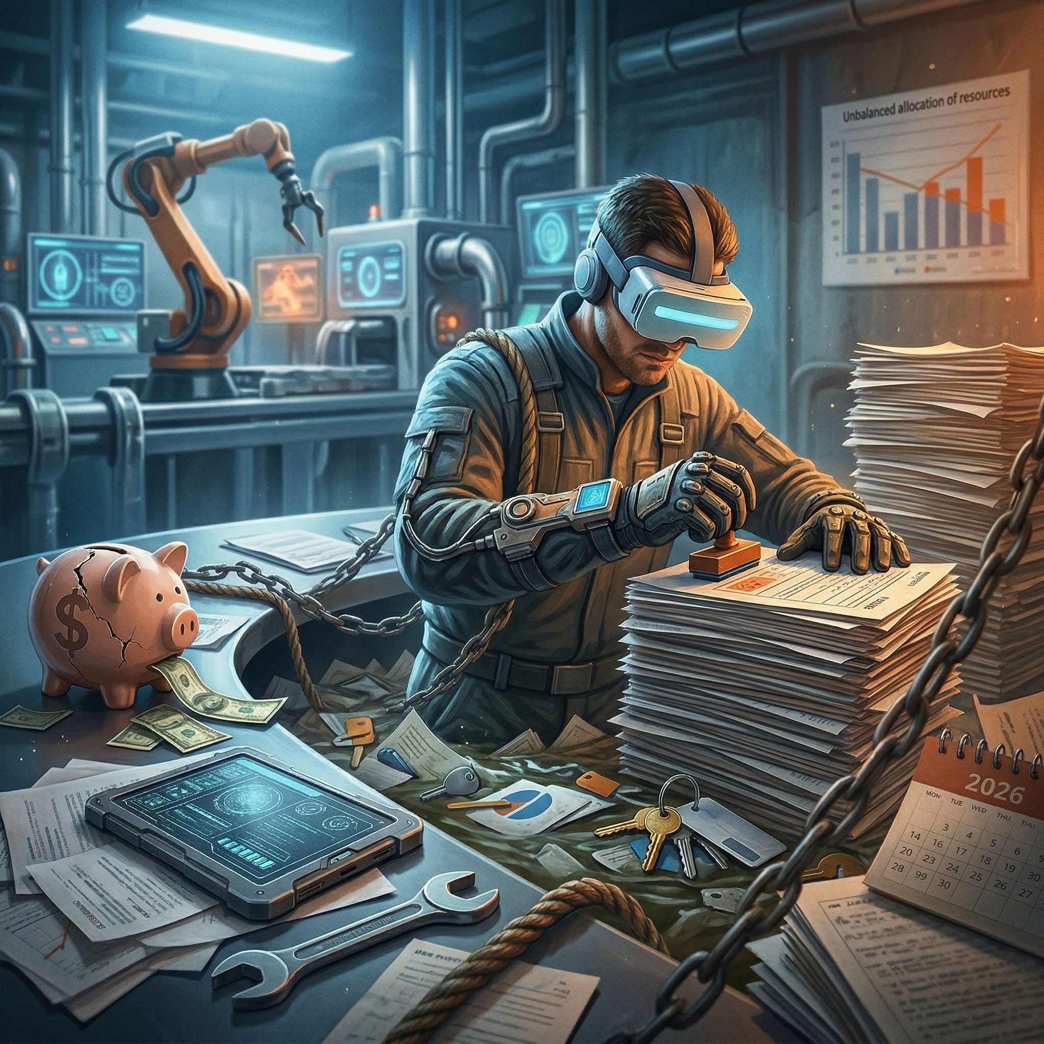 Administrative Debt and the Hidden Erosion of Human Capital