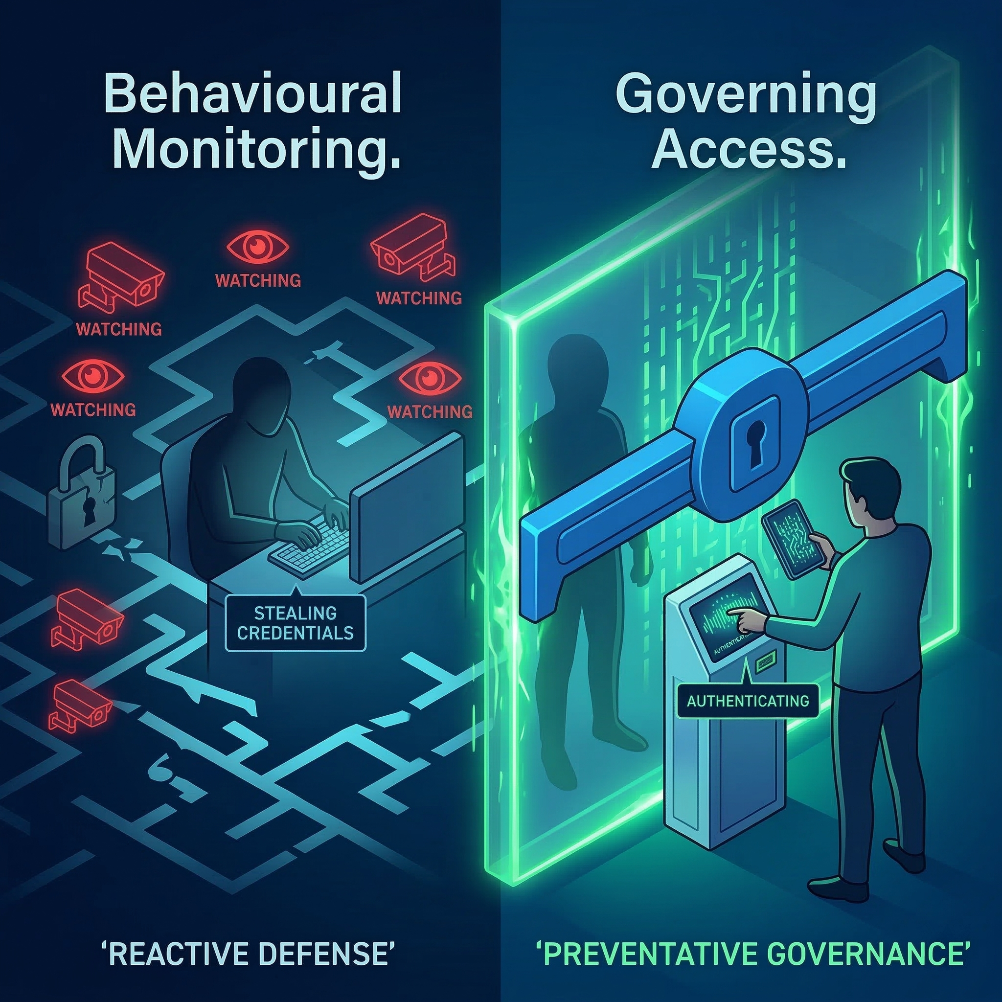 From Monitoring Behaviour to Governing Access