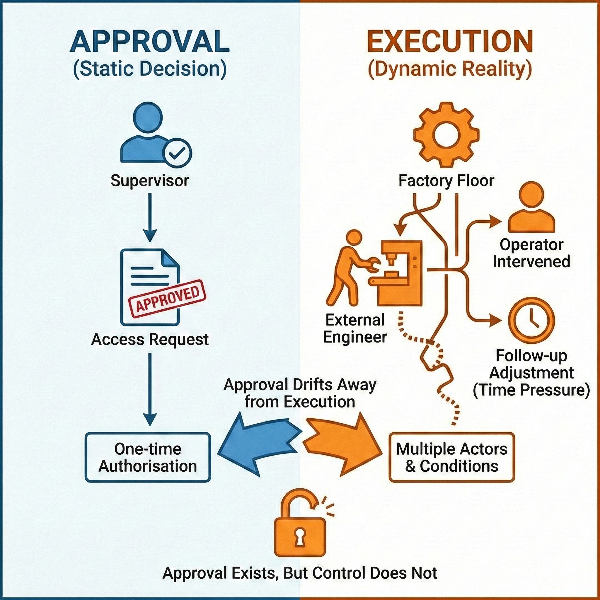 When approval drifts away from the work itself