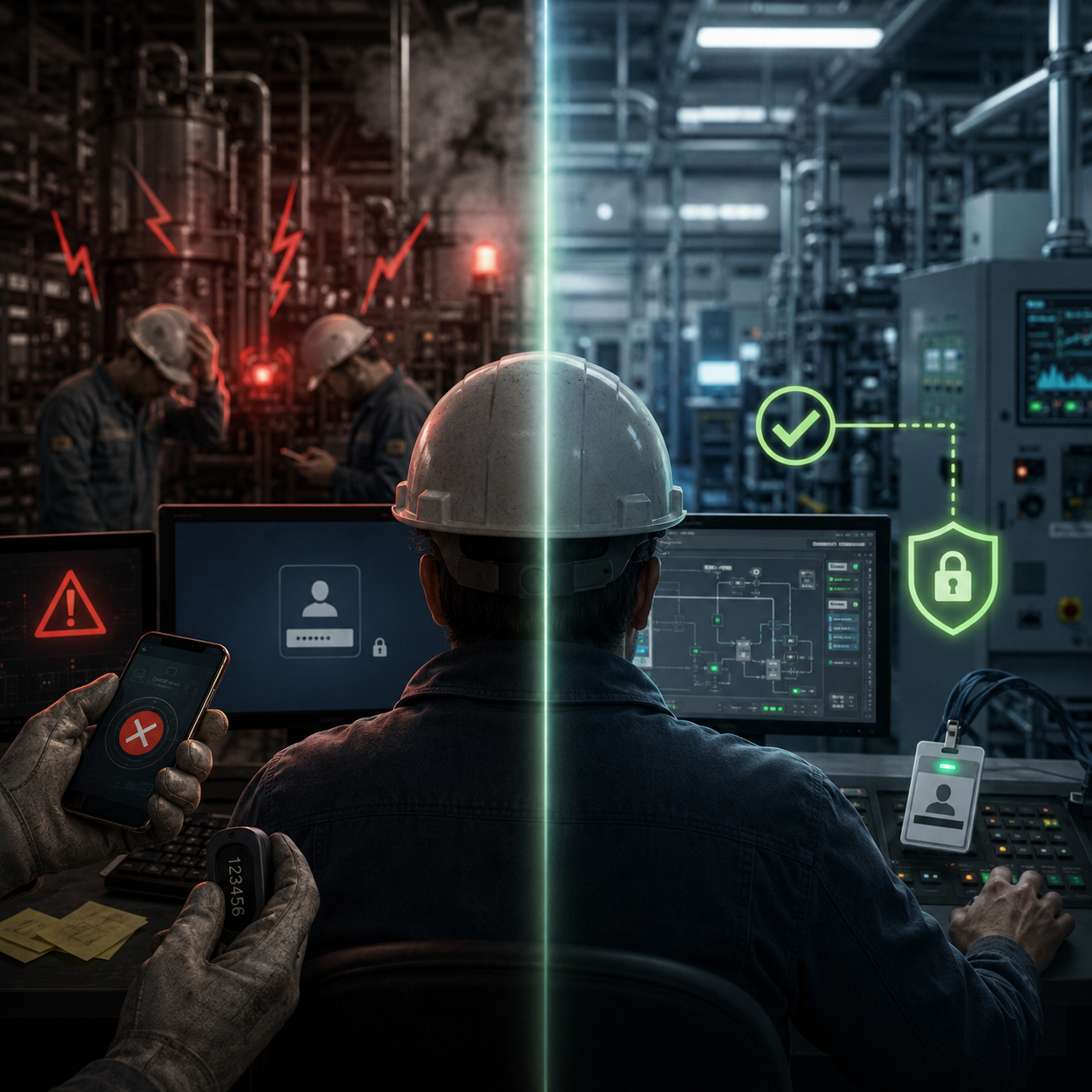 How IT-Style MFA Adopted for Compliance Unwittingly Drives Factory Operators to Bypass Security