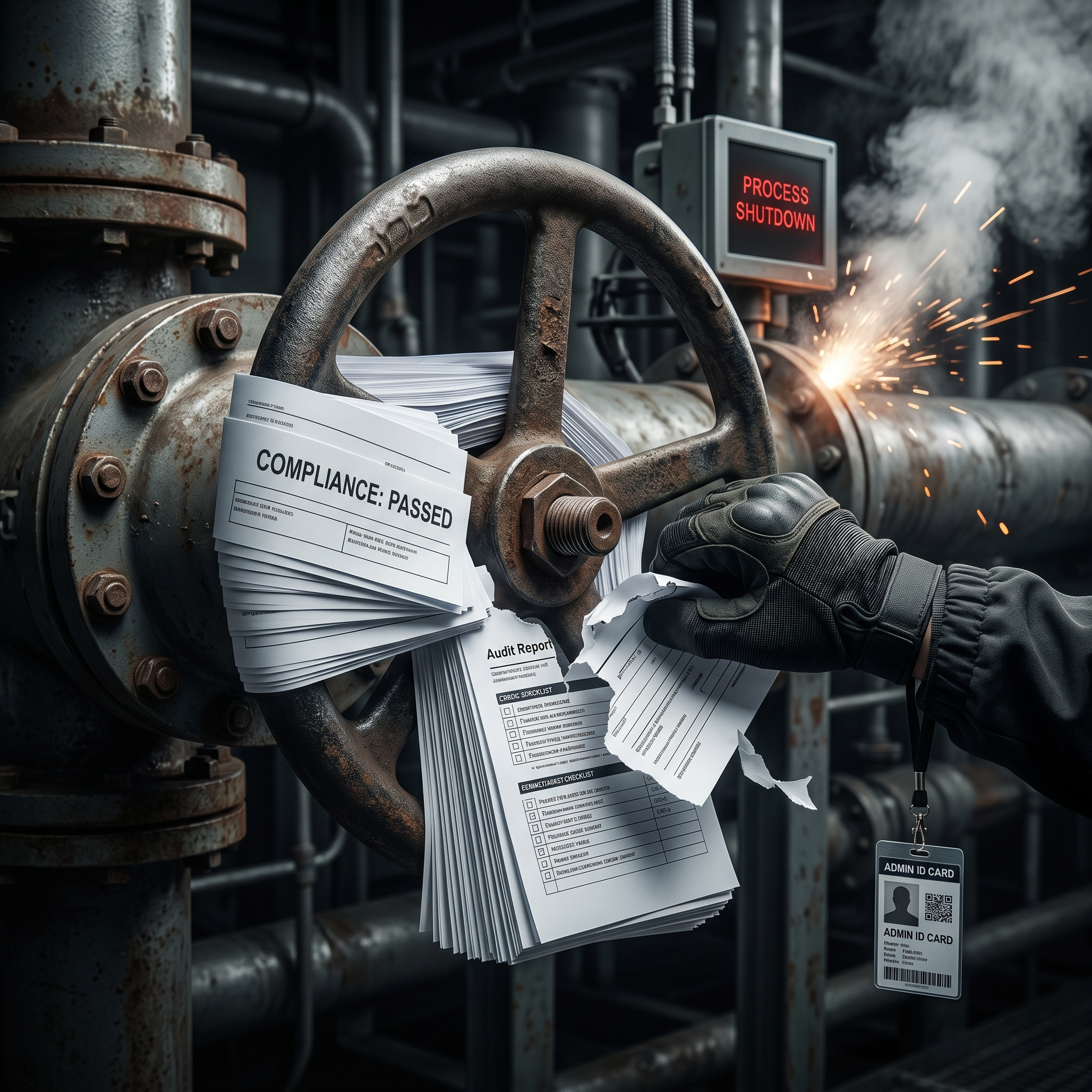 Why a perfect audit report does not guarantee the physical survival of OT systems